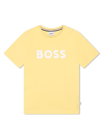 Hugo Boss Kids Shirt geel