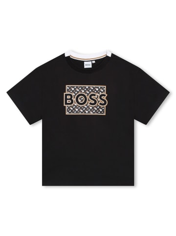 Hugo Boss Kids Koszulka w kolorze czarnym