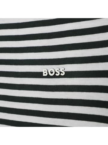 Hugo Boss Kids Koszulka w kolorze czarno-białym