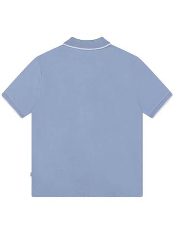 Hugo Boss Kids Koszulka polo w kolorze błękitnym