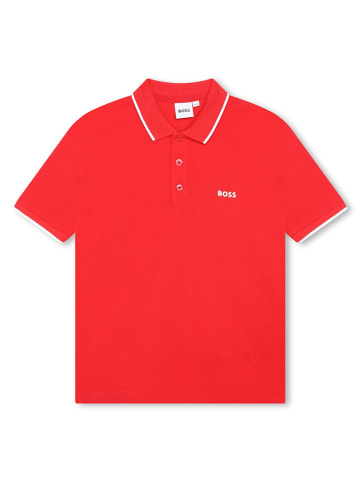 Hugo Boss Kids Poloshirt rood