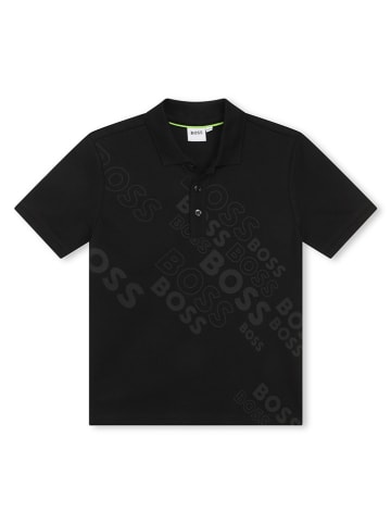 Hugo Boss Kids Poloshirt zwart