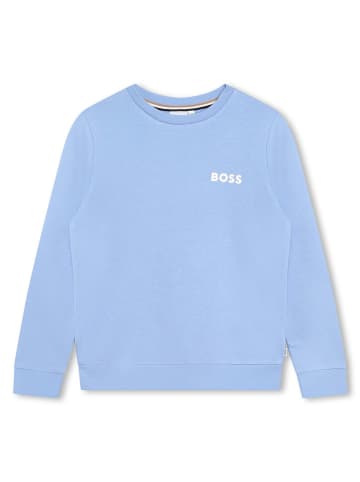 Hugo Boss Kids Sweatshirt in Hellblau