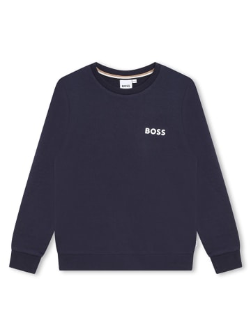 Hugo Boss Kids Sweatshirt in Dunkelblau