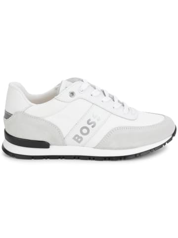 Hugo Boss Kids Sneakersy w kolorze biało-szarym