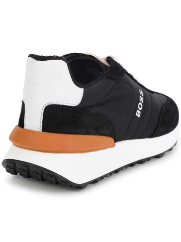 Hugo Boss Kids Sneakersy w kolorze biało-jasnobrązowo-czarnym