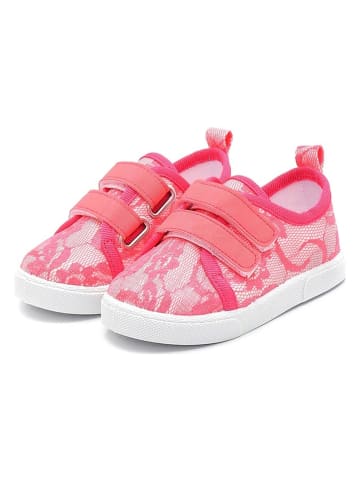 First Step Sneakersy w kolorze różowym