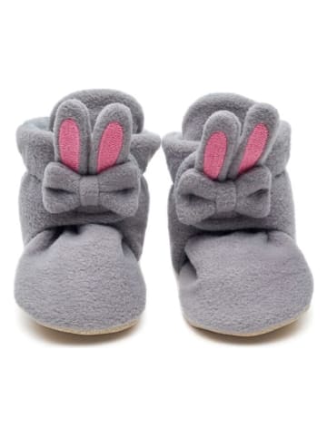 First Step Krabbelschuhe "Rabbit" in Grau