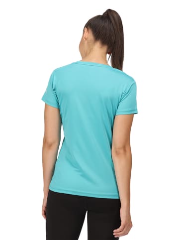 Regatta Koszulka sportowa "Fingal VI" w kolorze turkusowym
