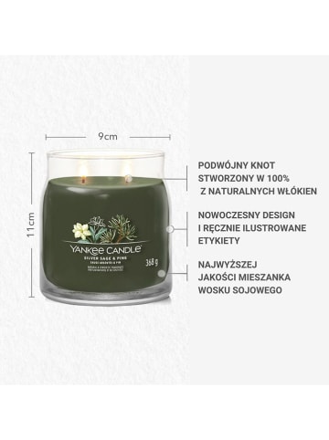 Yankee Candle Świeca zapachowa "Silver Sage & Pine" - 368 g