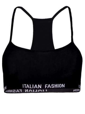 Italian Fashion by Guazzone Top "Nikola" w kolorze czarnym