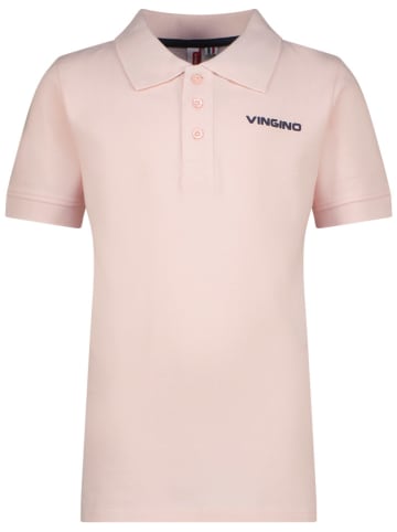 Vingino Koszulka polo "Kasic" w kolorze jasnoróżowym