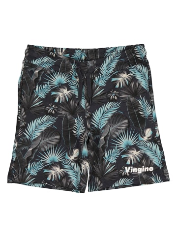 Vingino Short "Rapos" zwart/antraciet/blauw