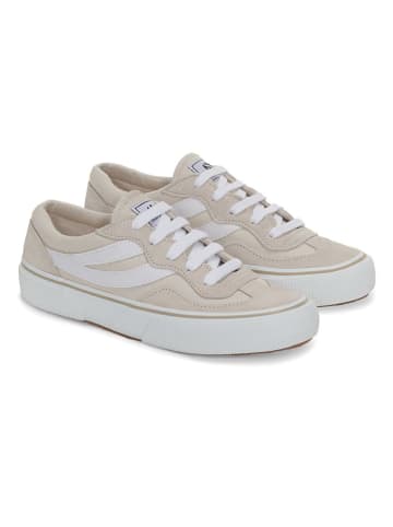 Superga Leren sneakers beige