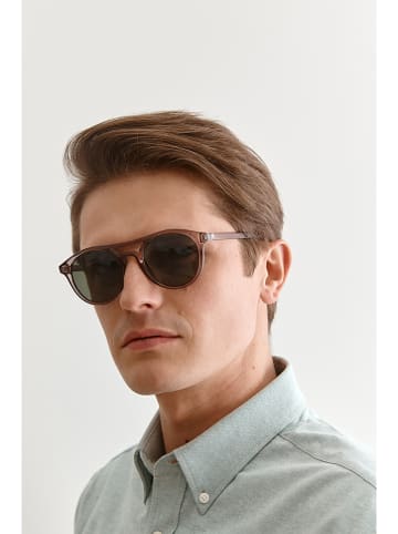 TATUUM Męskie okulary przeciwsłoneczne w kolorze brązowym
