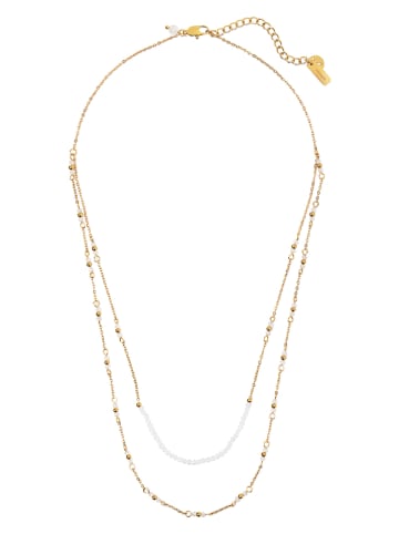 TATUUM Vergulde ketting met edelstenen - (L)45 cm