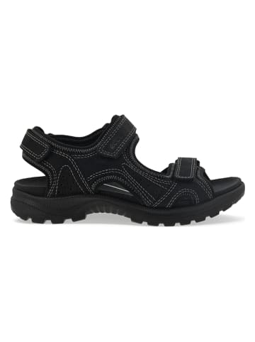 Ecco Skórzane sandały w kolorze czarnym
