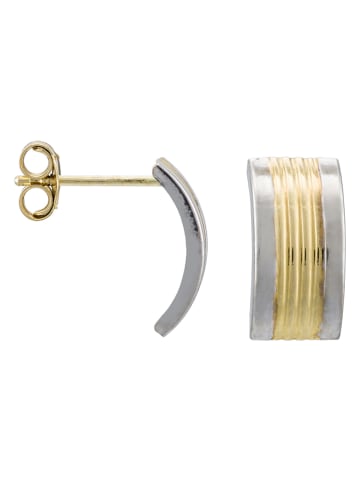 OR ÉCLAT Weißgold-/ Gold-Ohrstecker
