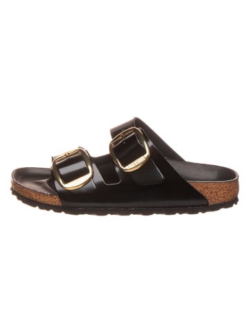 Birkenstock Leren slippers "Arizona" zwart