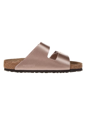 Birkenstock Pantoletten "Arizona" in Rosegold