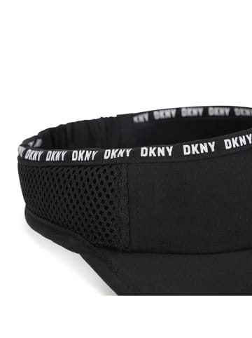 DKNY Stirnband mit Schirm in Schwarz