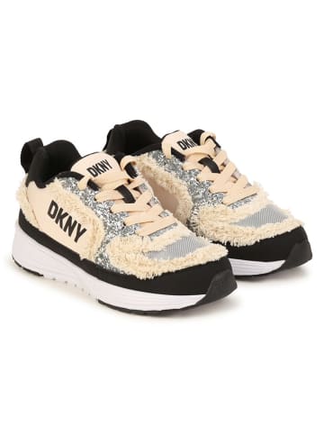 DKNY Sneakersy w kolorze beżowym