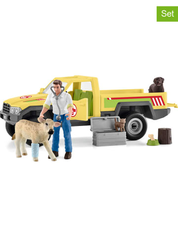 Schleich 18-delige speelfigurenset "Veterinarian visit at the Farm" - vanaf 3 jaar