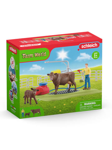 Schleich 25tlg. Set: Spielfiguren "Happy Cow Wash" - ab 3 Jahren