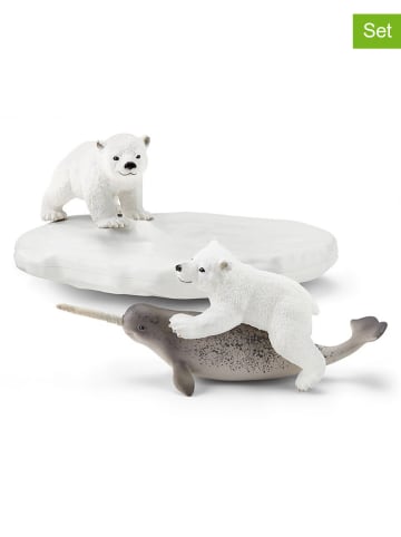 Schleich 4-częściowy zestaw "Polar Playground" do zabawy - 3+