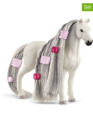 Schleich 14-czÄ™Å›ciowy zestaw "Beauty Horse Quarter Horse" - 4+