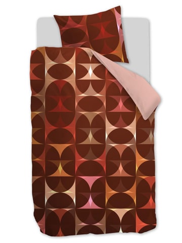 Beddinghouse Satin-Bettwäsche-Set "Redwood" in Rot