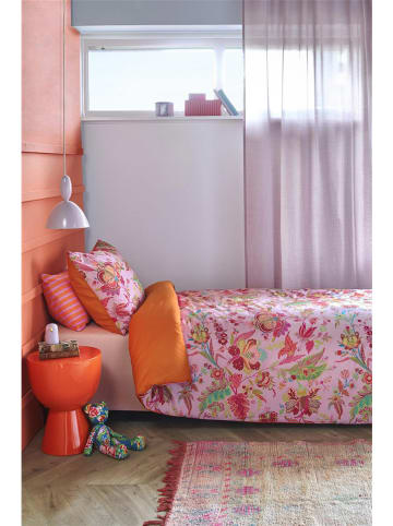 Oilily Renforcé beddengoedset "Young Sits" lichtroze/oranje