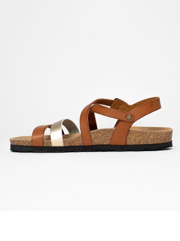 Sunbay Sandalen "Gravita" in Hellbraun