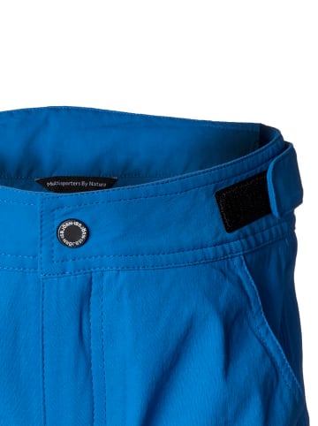 Isbjörn Spodnie funkcyjne "Trapper" w kolorze niebieskim
