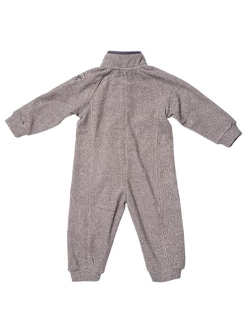 Isbjörn Fleece-Overall "Lynx" in Grau