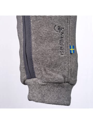 Isbjörn Fleece-Overall "Lynx" in Grau