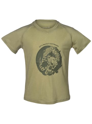 Isbjörn Koszulka funkcyjna w kolorze khaki