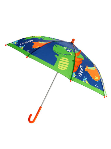 Denokids Paraplu "Dinosaur" donkerblauw