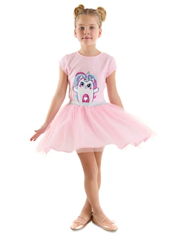 Denokids Kleid "Cute Kitty" in Rosa