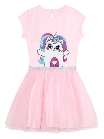 Denokids Kleid "Cute Kitty" in Rosa