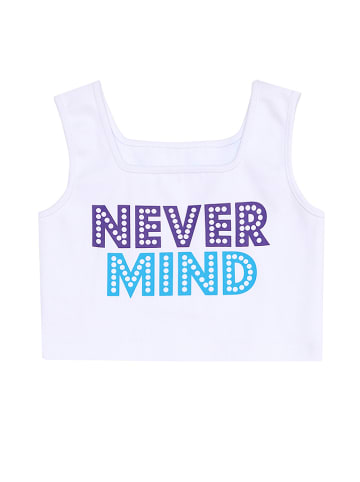 Denokids 2-częściowy zestaw "Never Mind" w kolorze biało-fioletowo-niebieskim