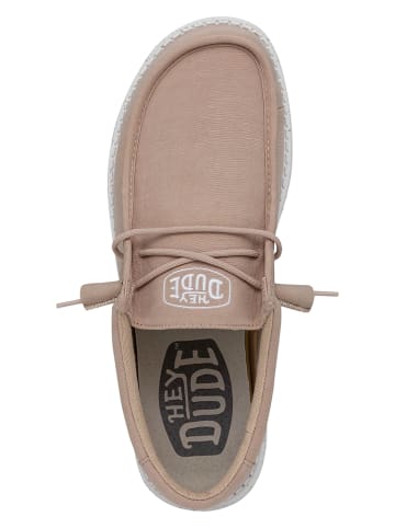 Hey Dude Slipper "Wally Slub" in Beige