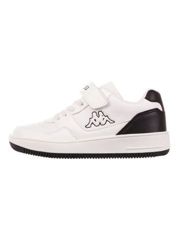 Kappa Sneakers "Broome LOW MF" in Weiß/ Schwarz