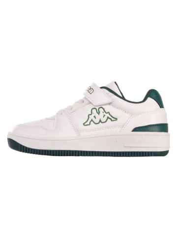 Kappa Sneakersy "Coda LOW K" w kolorze biało-zielonym