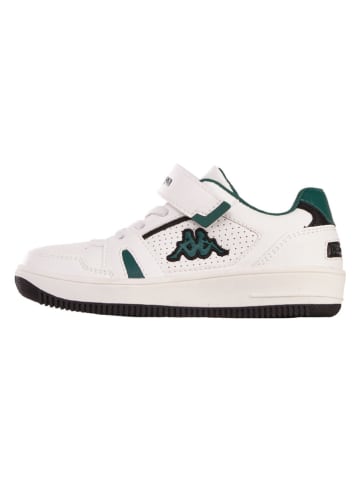Kappa Sneakersy "Yeldes K" w kolorze biało-zielonym