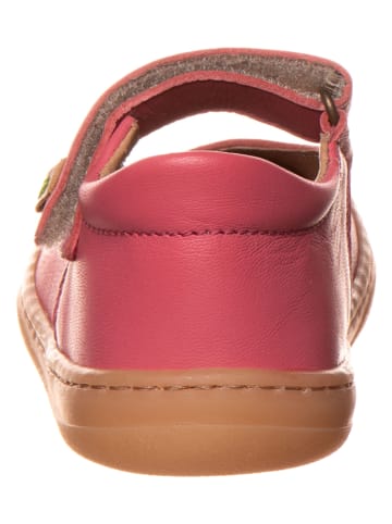 El Naturalista Leder-Barfußschuhe in Pink