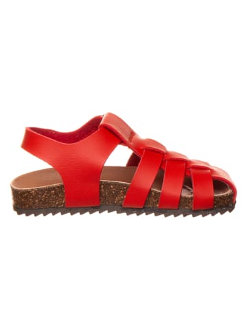 El Naturalista Halbsandalen in Rot