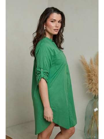 Curvy Lady Sukienka w kolorze zielonym