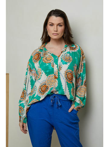 Curvy Lady Blouse turquoise