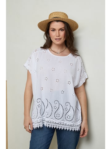Curvy Lady Shirt in Weiß